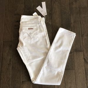 NWT Hudson white Collin skinnys